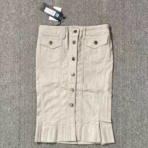 NWT Just Cavalli Low Waist Midi Skirt Roberto Cavalli